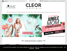 Tablet Screenshot of cleor.com